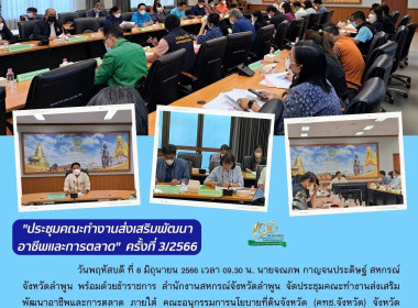 ประชุมคณะทำงานส่งเสริมพัฒนาอาชีพและการตลาด ภายใต้ ... พารามิเตอร์รูปภาพ 6